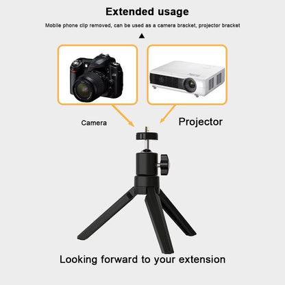 Desktop Projector Stand，Desktop Lazy Mobile Phone Holder Tripod Live Support Rack Folding Projector Creative Bedside Stand
