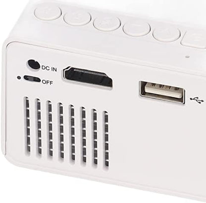 Mini Projector – 1080P Full HD Support, Portable LED Projector