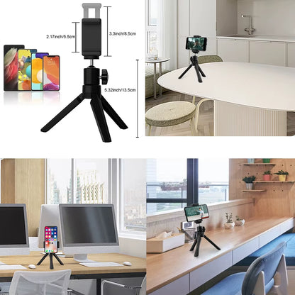 Desktop Projector Stand，Desktop Lazy Mobile Phone Holder Tripod Live Support Rack Folding Projector Creative Bedside Stand