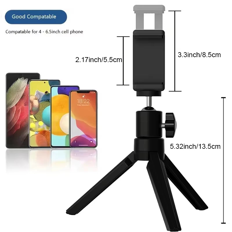 Desktop Projector Stand，Desktop Lazy Mobile Phone Holder Tripod Live Support Rack Folding Projector Creative Bedside Stand